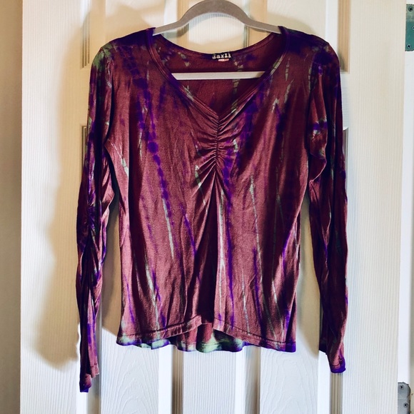 Jayli Tops - Women’s Jayli Long Sleeve Tie-dye Top
